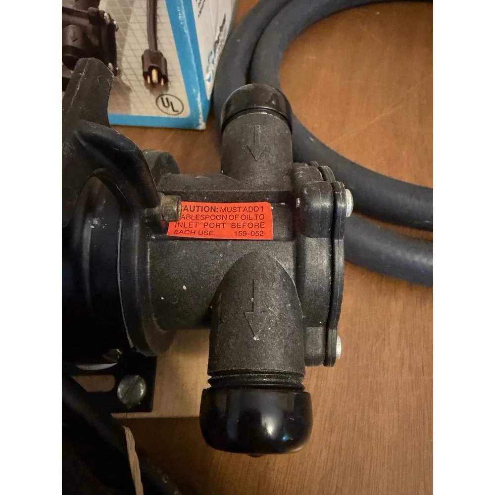 Simer Mini-Vac M40 Portable Utility Pump For Waterbeds And Multi Use